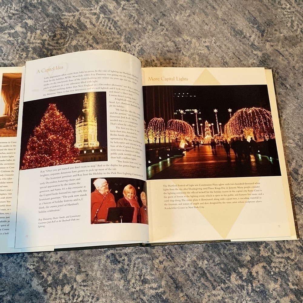 Christmas In Connecticut By Diane Smith Hardcover Holiday Gift Book - Picture 5 of 9